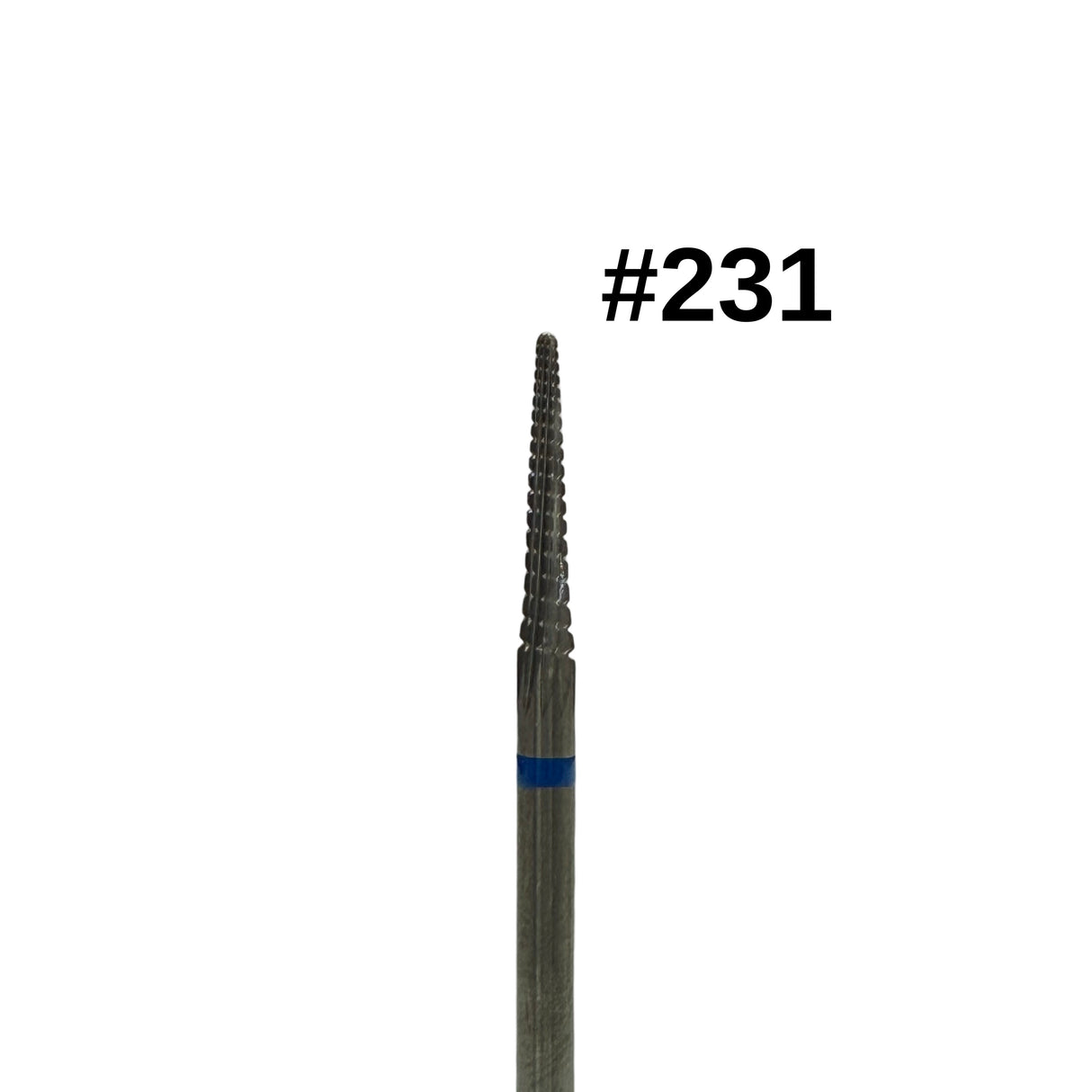 Bit #231 - Straight Edge w/ Spiral Cut - Medium