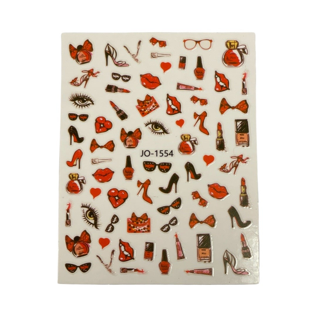 Lips -Glasses-Polishes-JO-1554