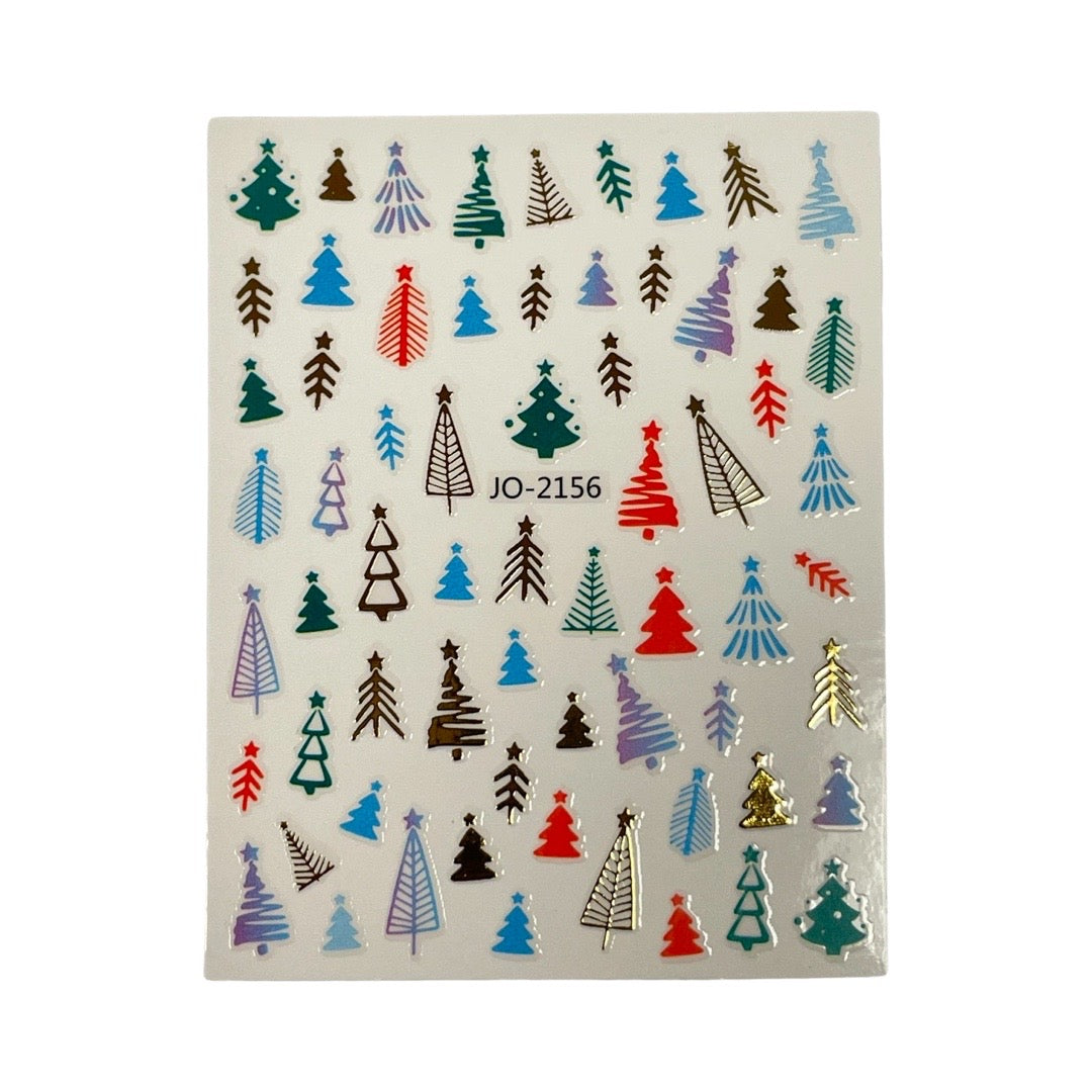 Christmas Nail Stickers - JO-2156