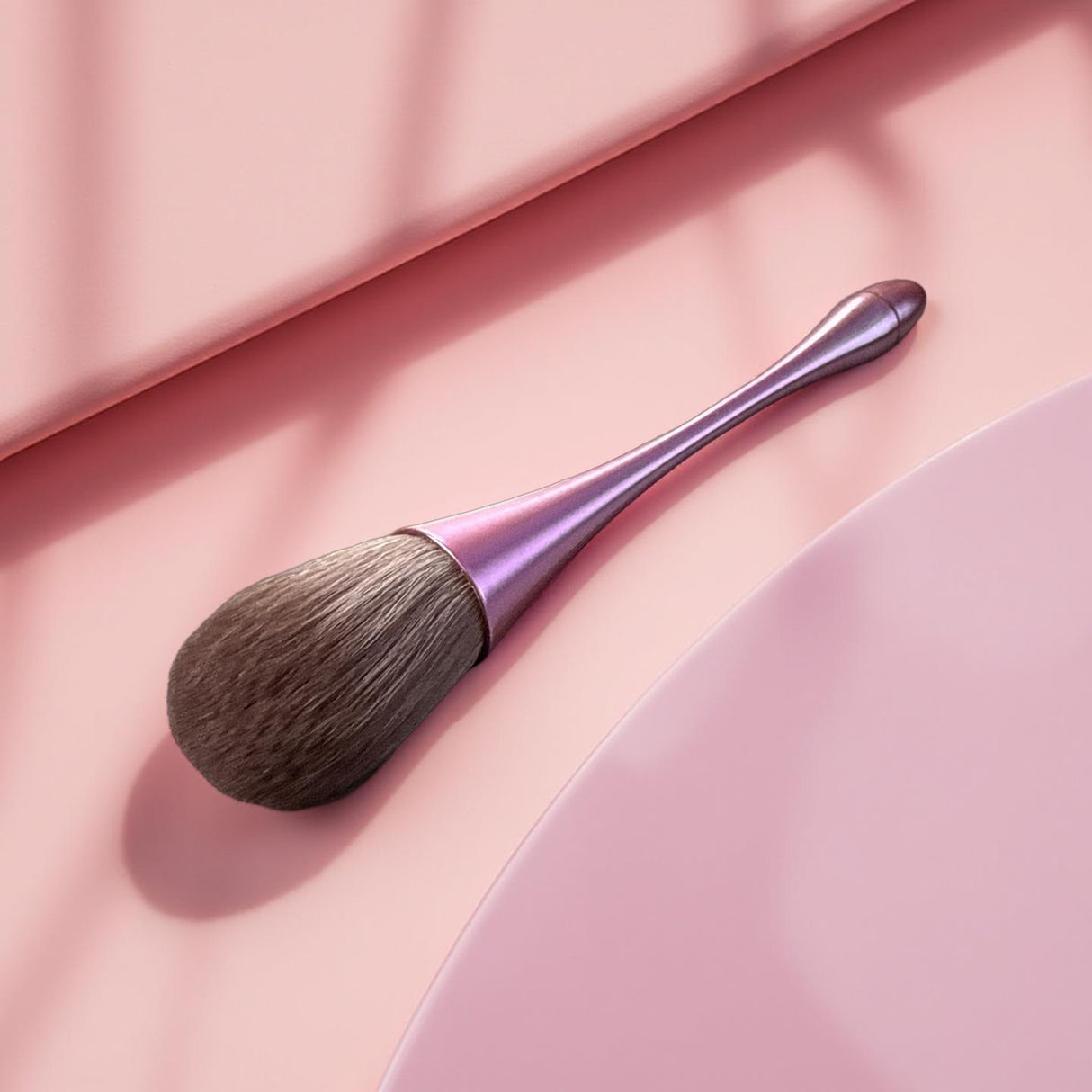 Pink Nail Dust Brush - #115