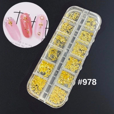 Gold Alloy Charms - Mix Box #978