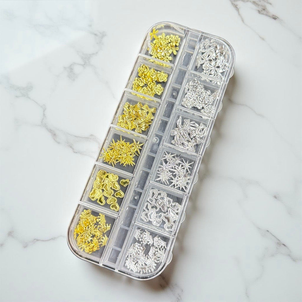 Gold Alloy Charms - Mix Box #986