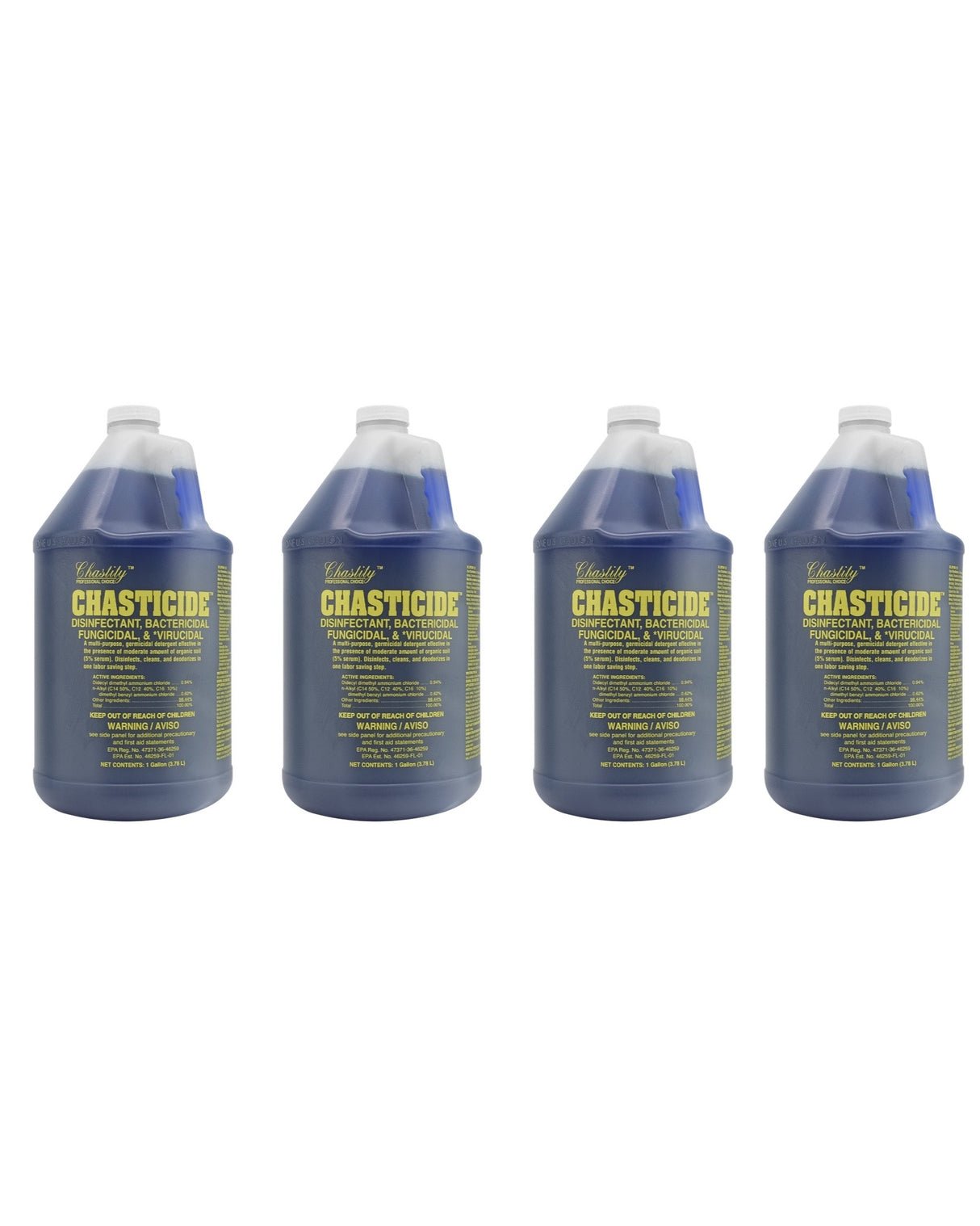 *Case Chasticide Disinfectant - 4x128oz (Barbicide)