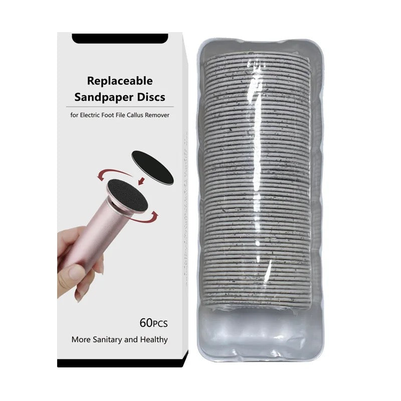 Replaceable Sanding Paper Foot Drill Bit - 60PC