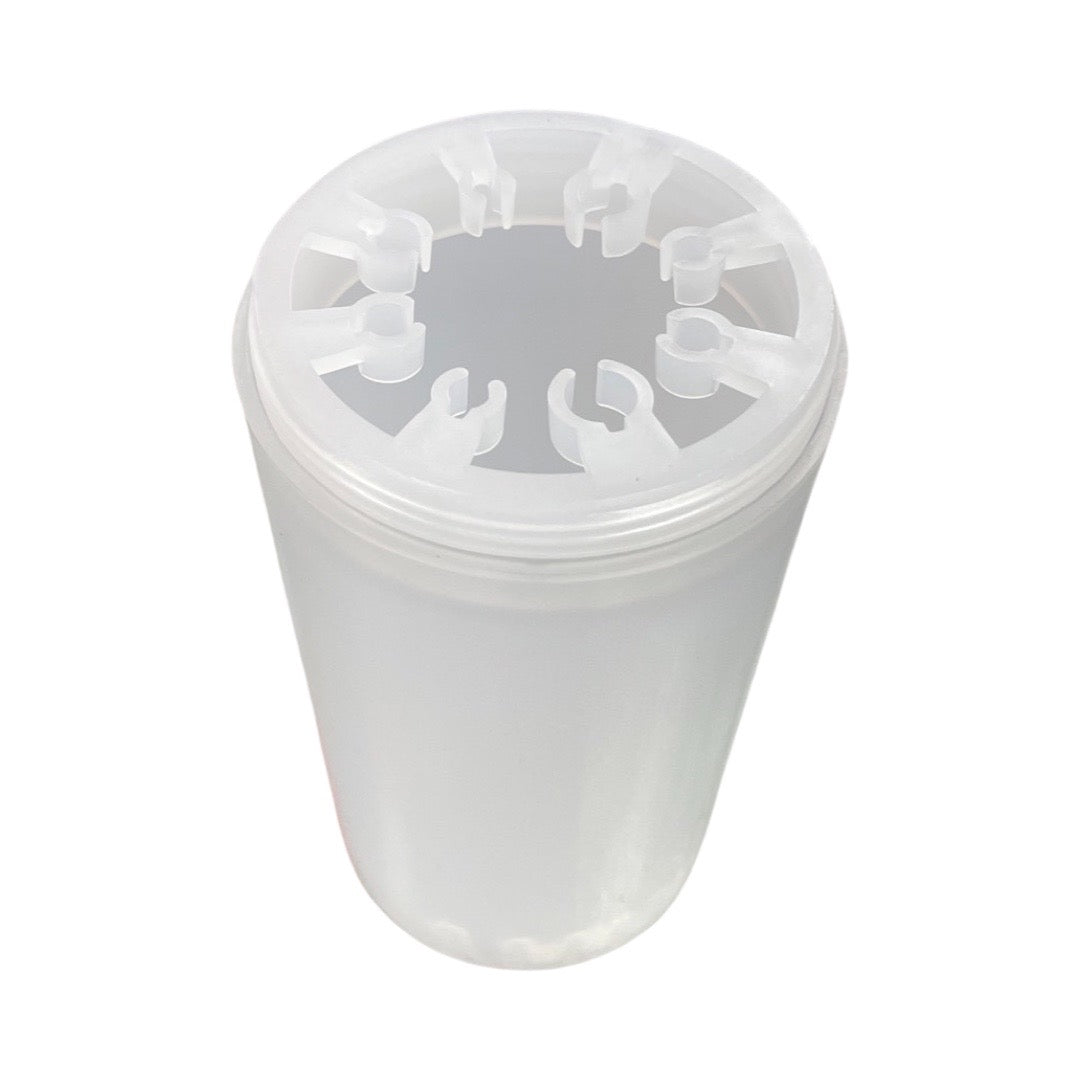 Nail Brush Cleaning Jar Pink Color