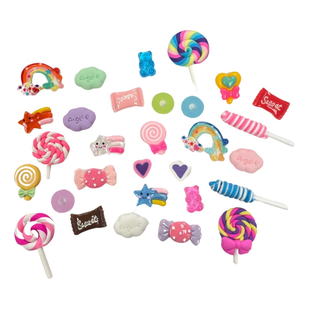 Mixed Kawaii Nail Art - 30pc Bag #11