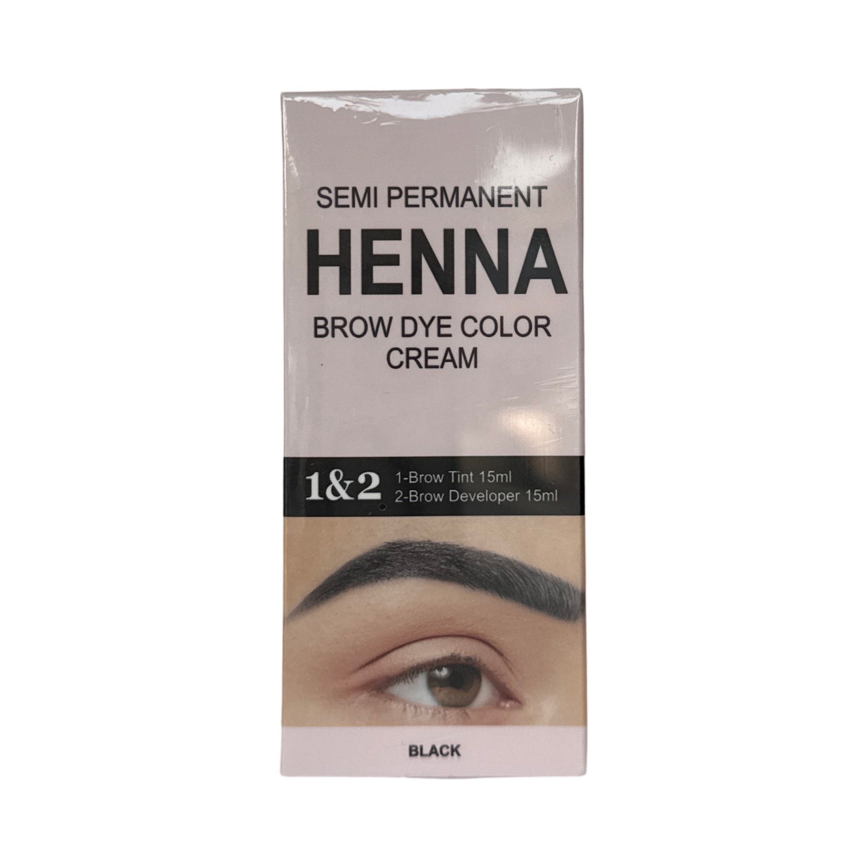 HENNA Eyelast & Eyebrow Tint 15ml - Black