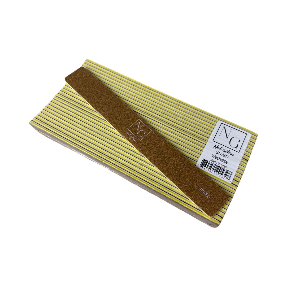 *(25PC) NG Jumbo Square | 80/80 | Brown Washable