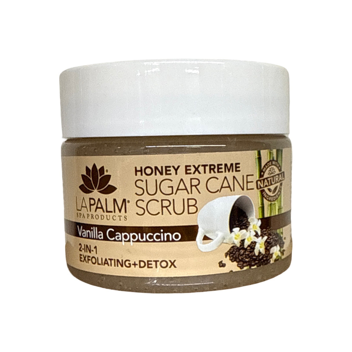 Extreme Sugar Cane Scrub Gel 12oz - Vanilla Cappuccino