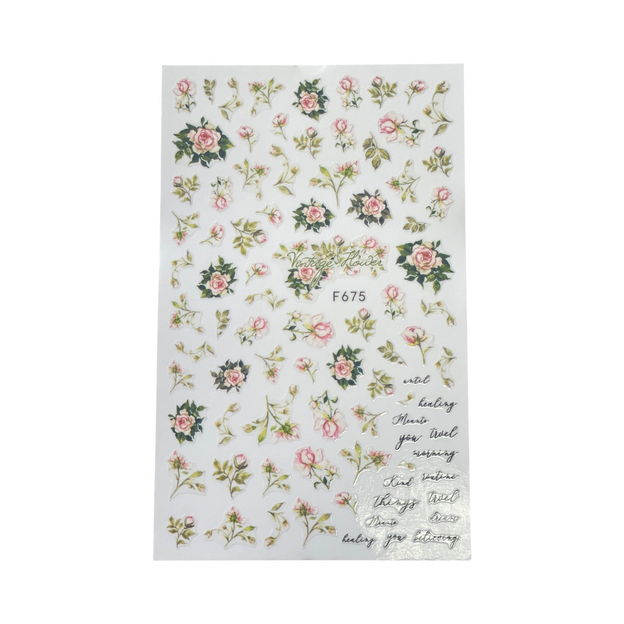 Roses Stickers - F675