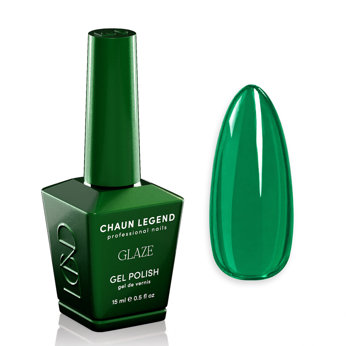 Chaun Legend Green Apple Martini LGG06 bottle and swatch