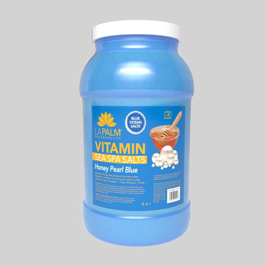 Sea Spa Salt 1 Gal - Honey Pear Blue