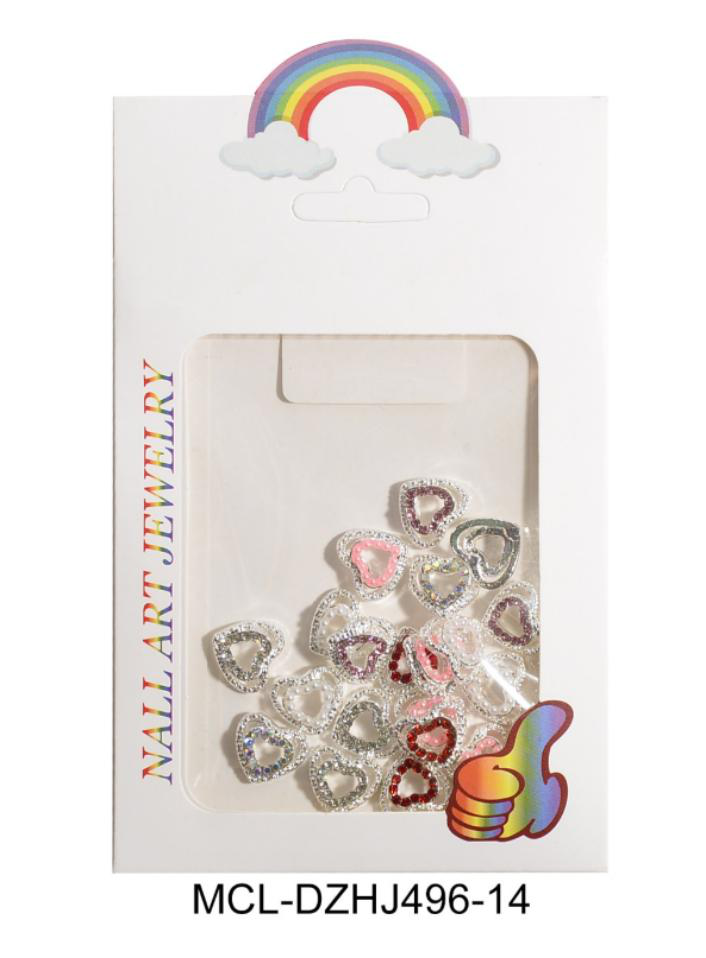 Heart Charm Mix - 20pc