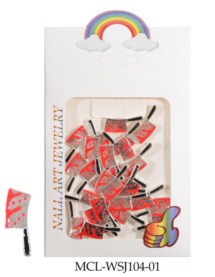 Bloody Knives Charms #1 - 30pc