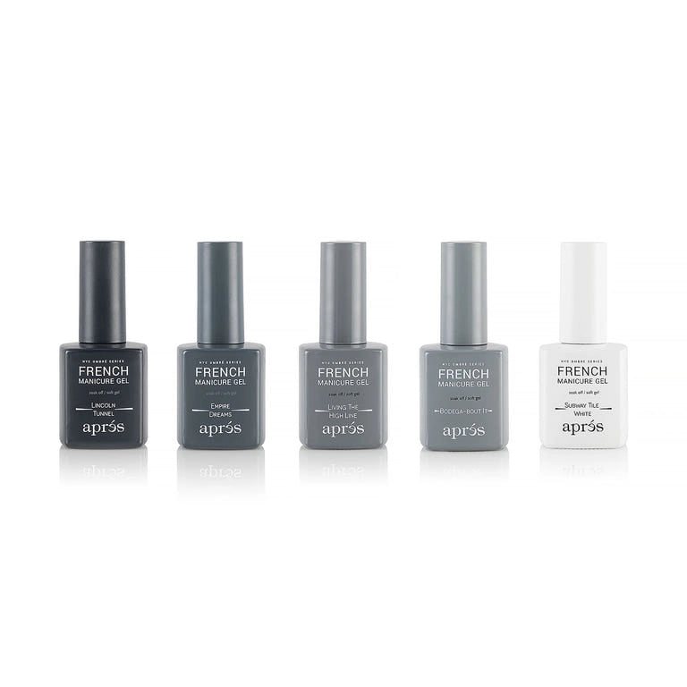 *French Manicure Gel New York Ombré Set (5pc)
