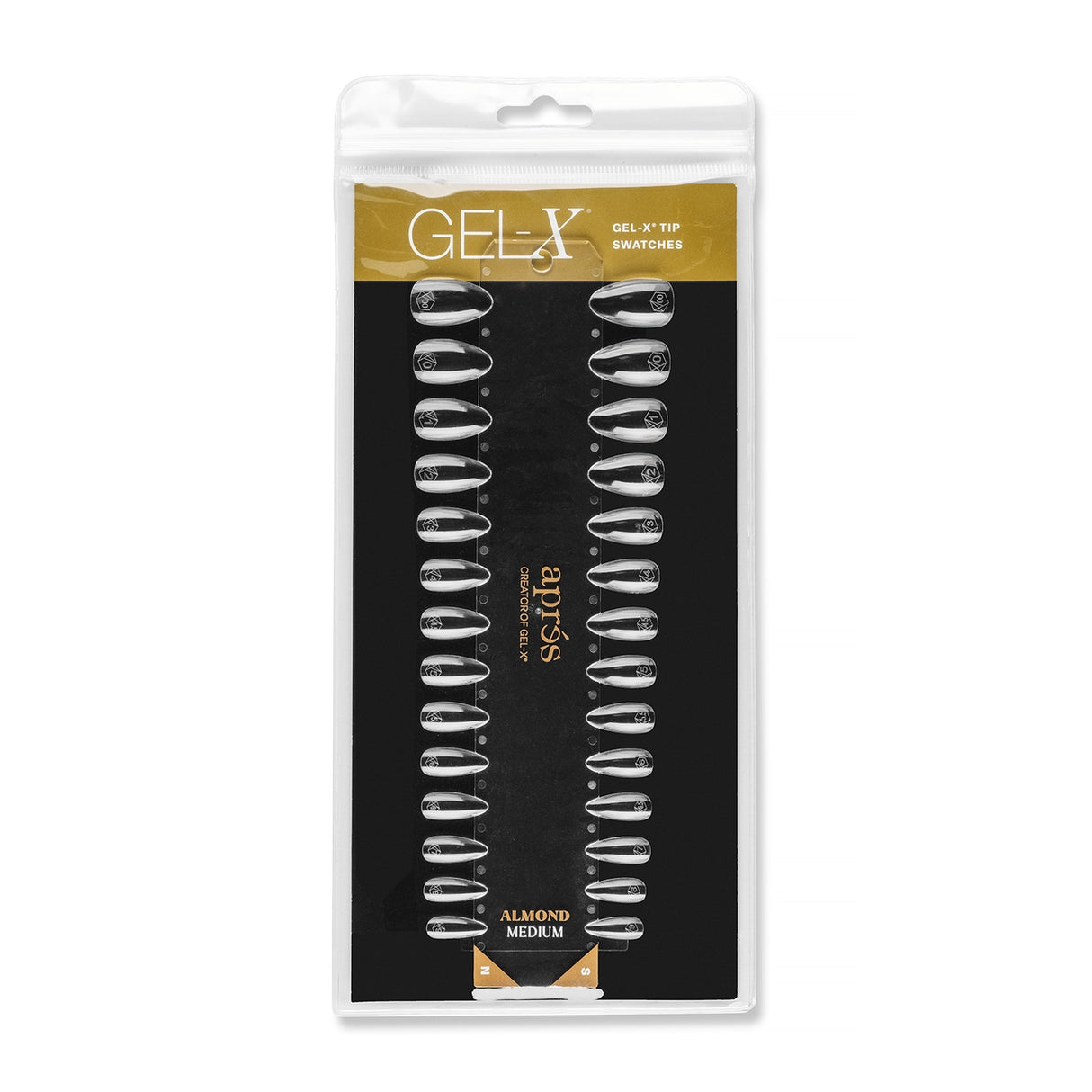 Gel-X Tip Swatch: Natural/Sculpted Almond Medium