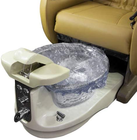 *Disposable Spa Bag Liner for Pedicure (Clear) - 50pc
