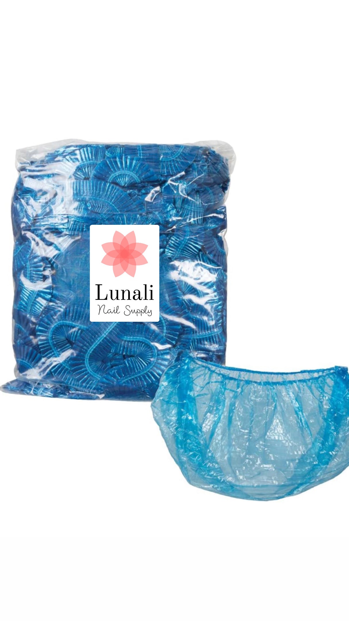 *Disposable Spa Bag Liner for Pedicure (Blue) - 100 pc