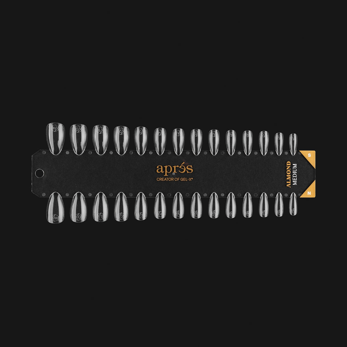 Gel-X Tip Swatch: Natural/Sculpted Almond Medium