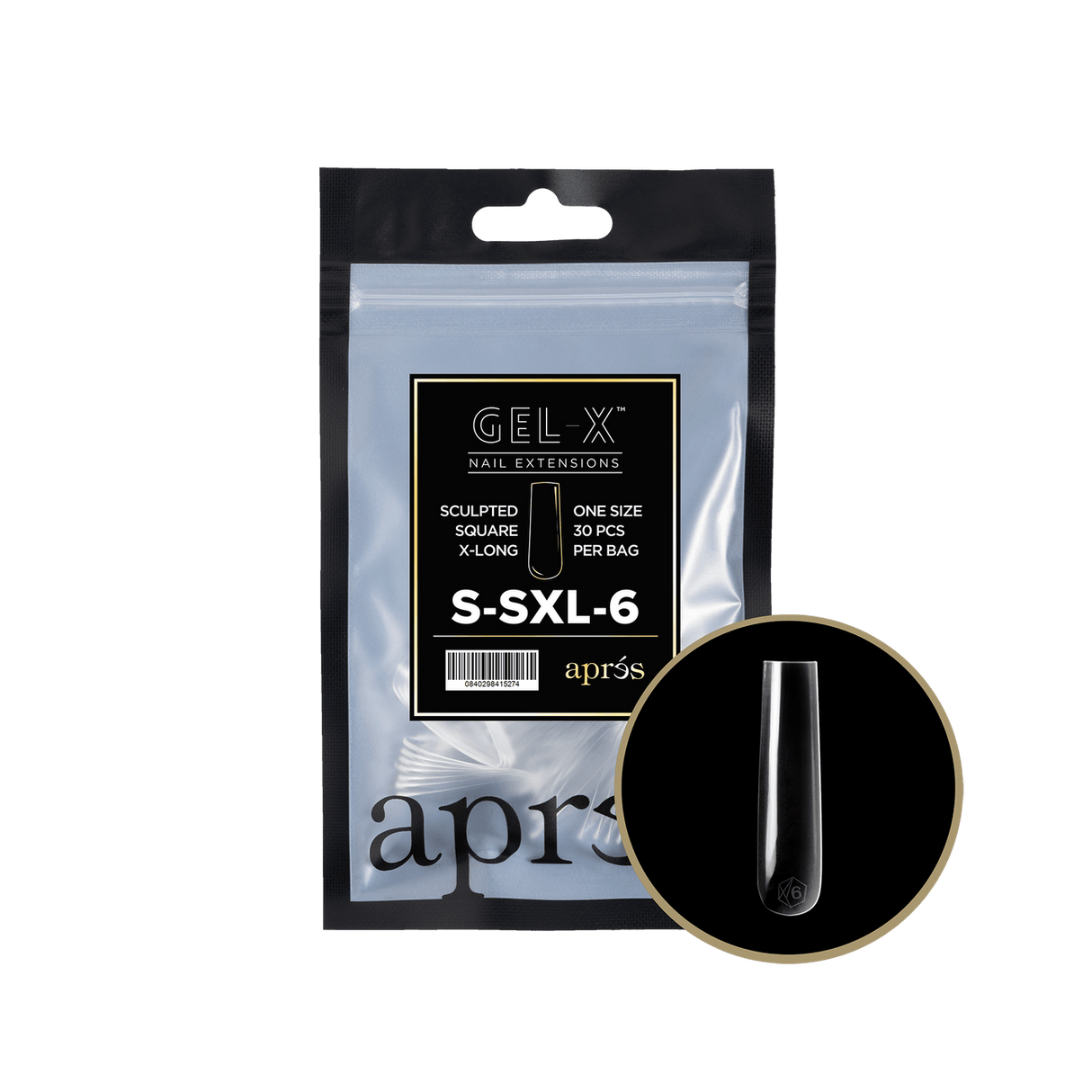 Gel-X Sculpted Square Extra Long 2.0 Refill Bag