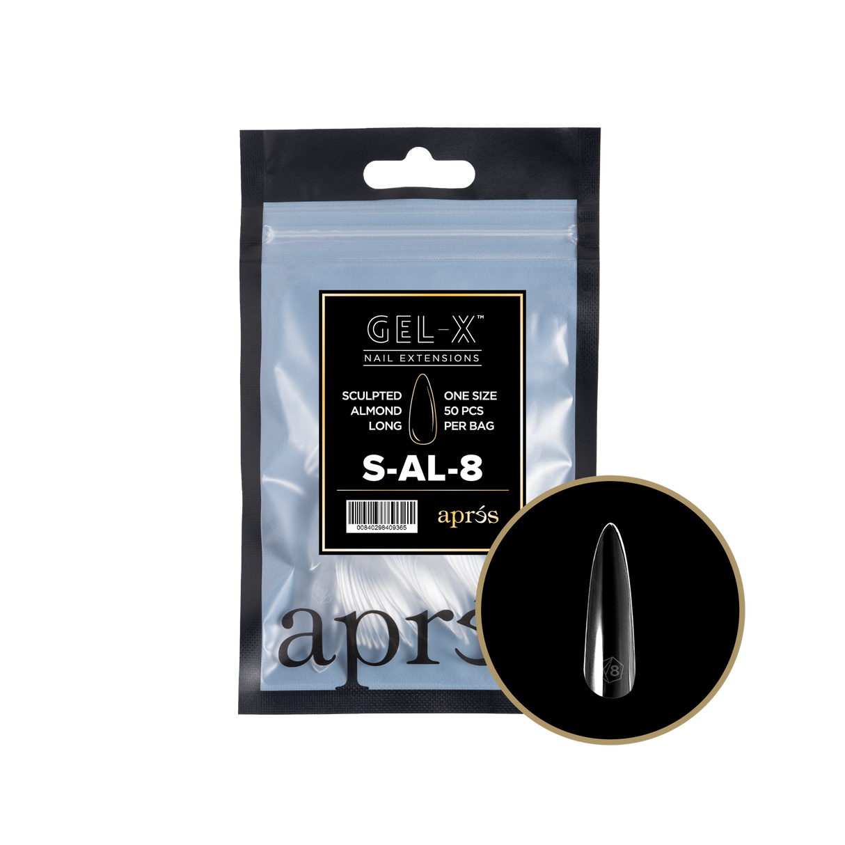 Gel-X Sculpted Almond Long 2.0 Refill Bag