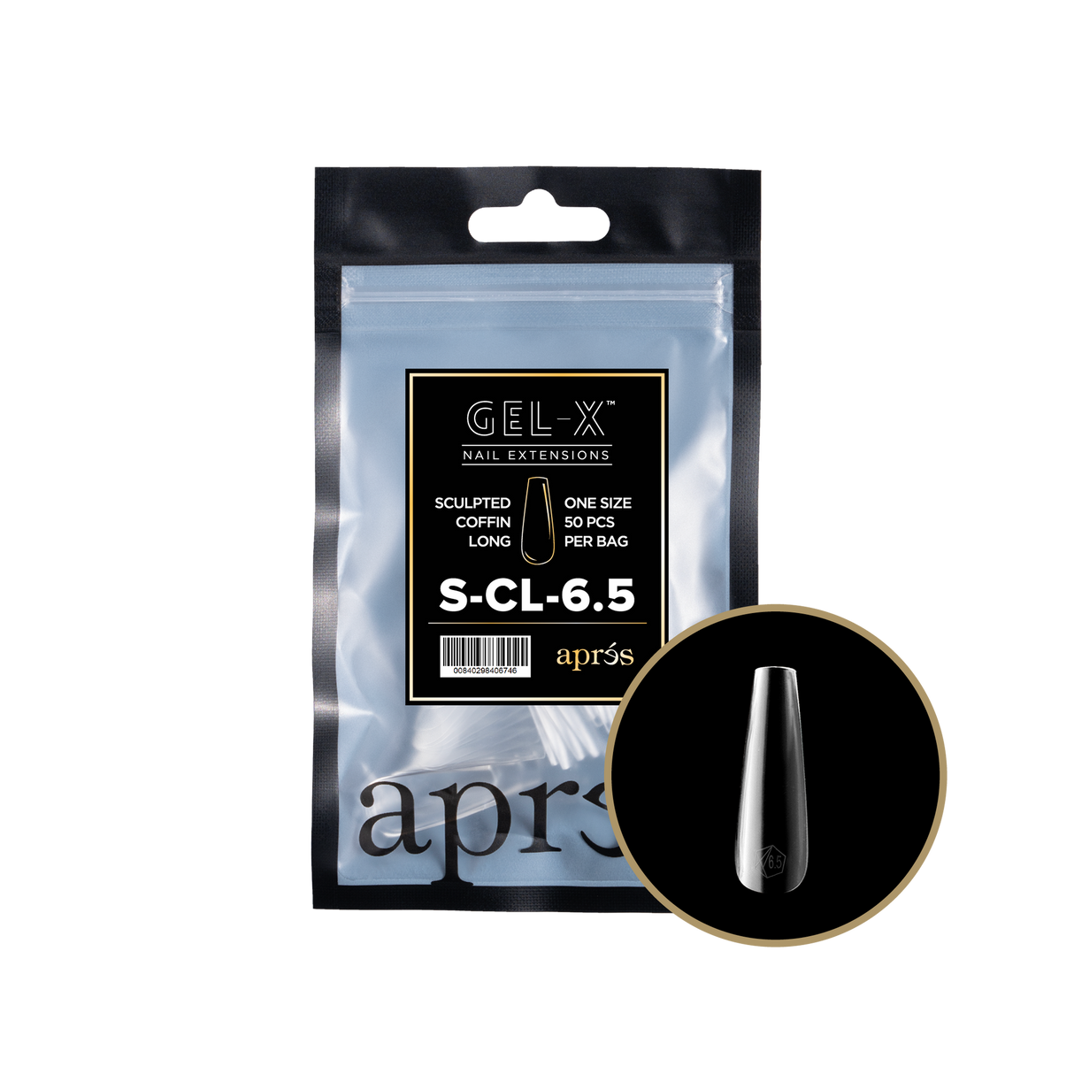 Gel-X Sculpted Coffin Long 2.0 Refill Bag