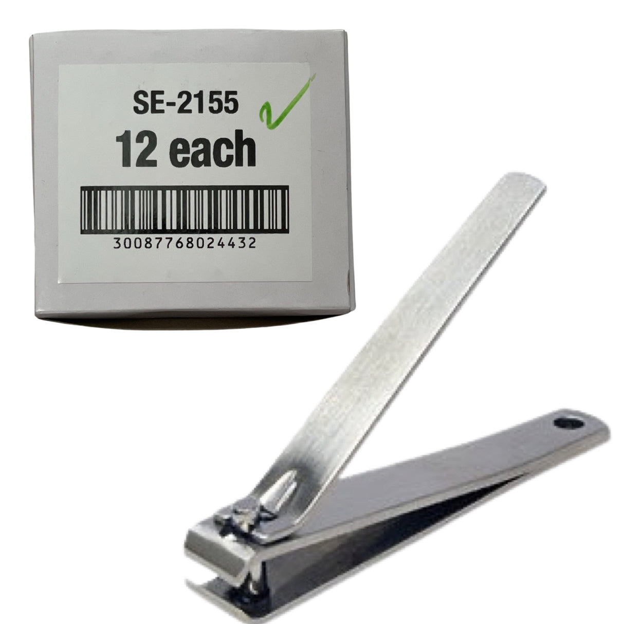 *12pc Box Stainless Straight Blade Clipper