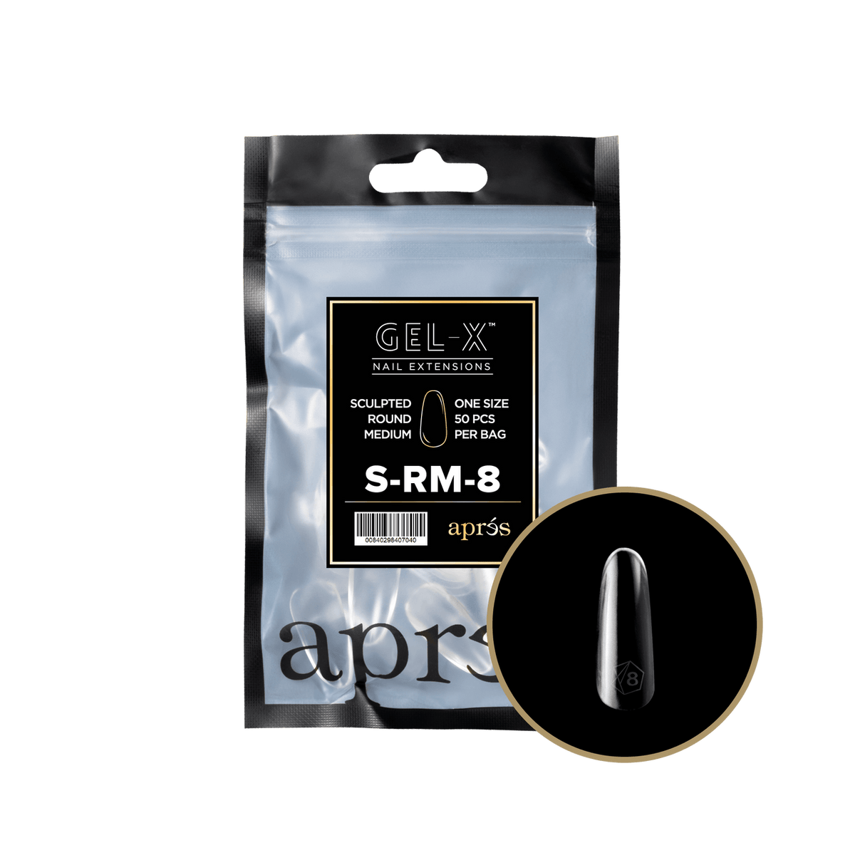 Gel-X Sculpted Round Medium 2.0 Refill Bag