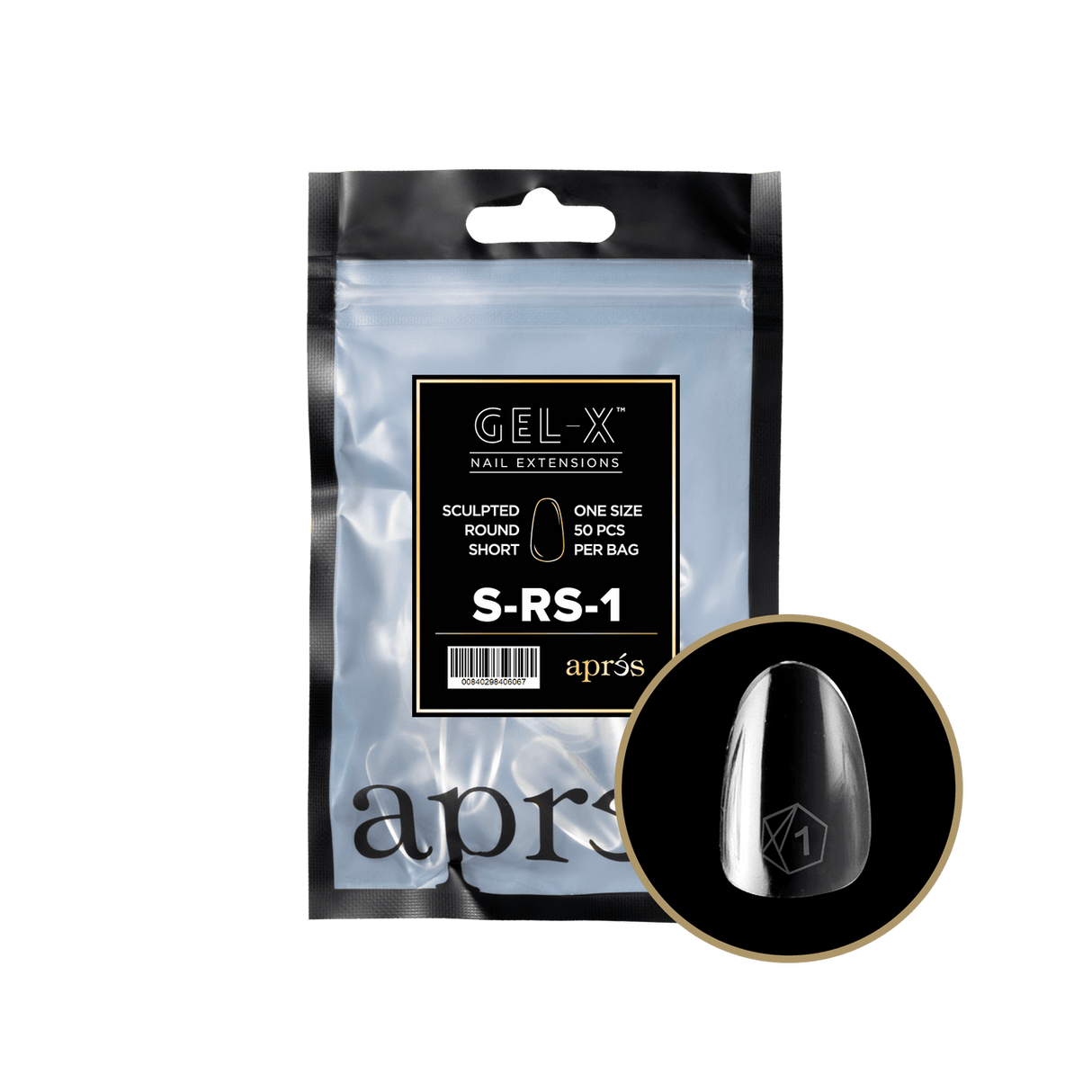 Gel-X Sculpted Round Short 2.0 Refill Bag
