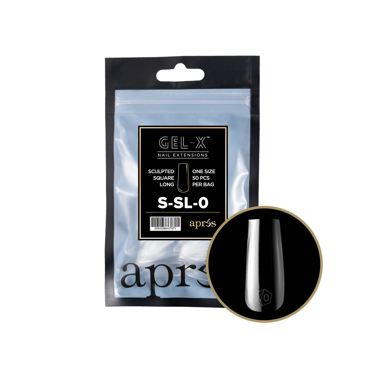 Gel-X Sculpted Square Long 2.0 Refill Bag