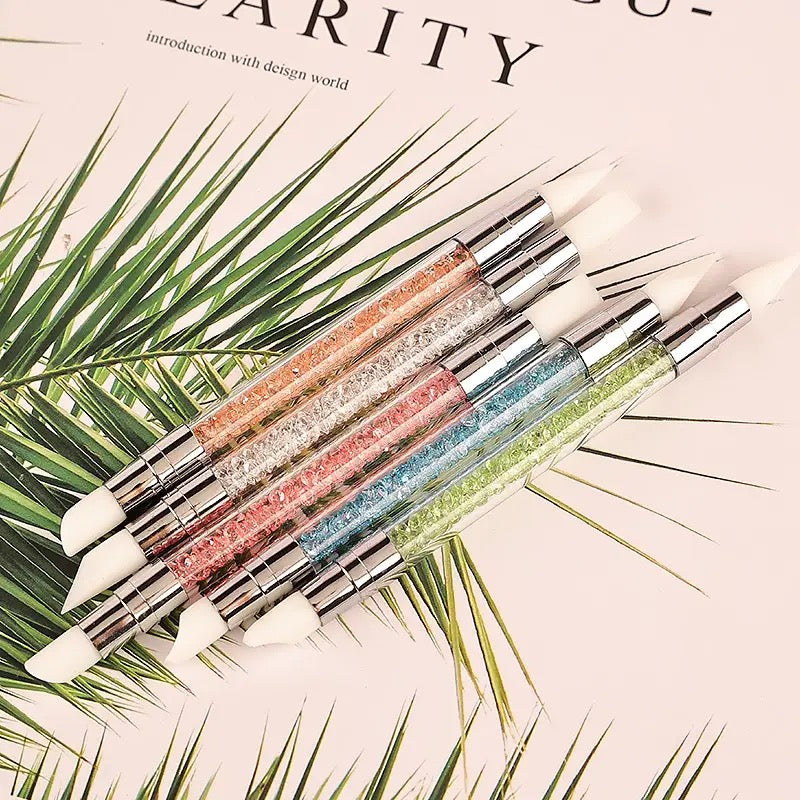 *5pc Silicone Chrome & Sticker Applicator Set