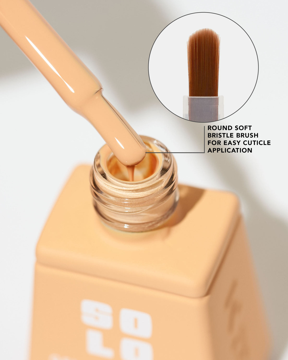 Notpolish Solo Gel 20ml bottles with matte velvet color-matching finish