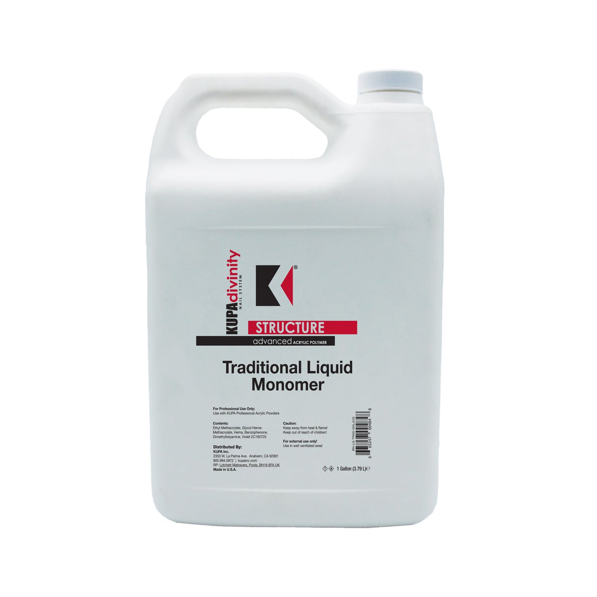 Divinity Structure Traditional Liquid Monomer 128oz - Kupa