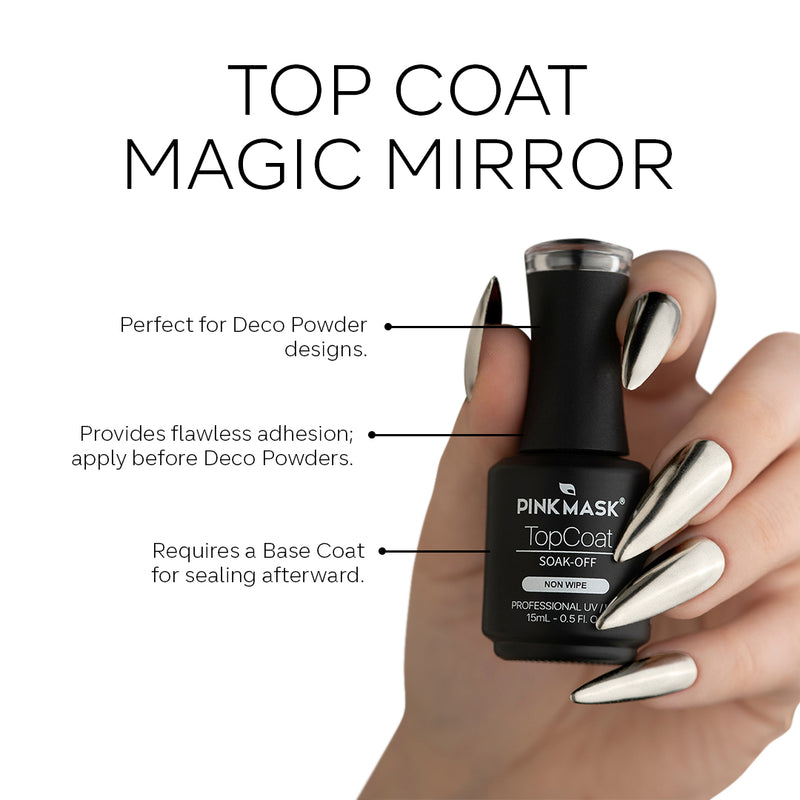 Top Coat - Magic Mirror - 0.5oz