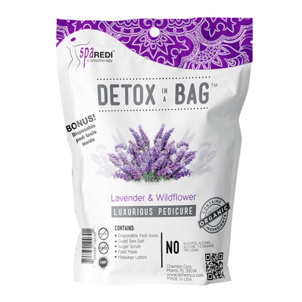 Luxury Detox Pedi In a Bag 4-Step System 0.7oz