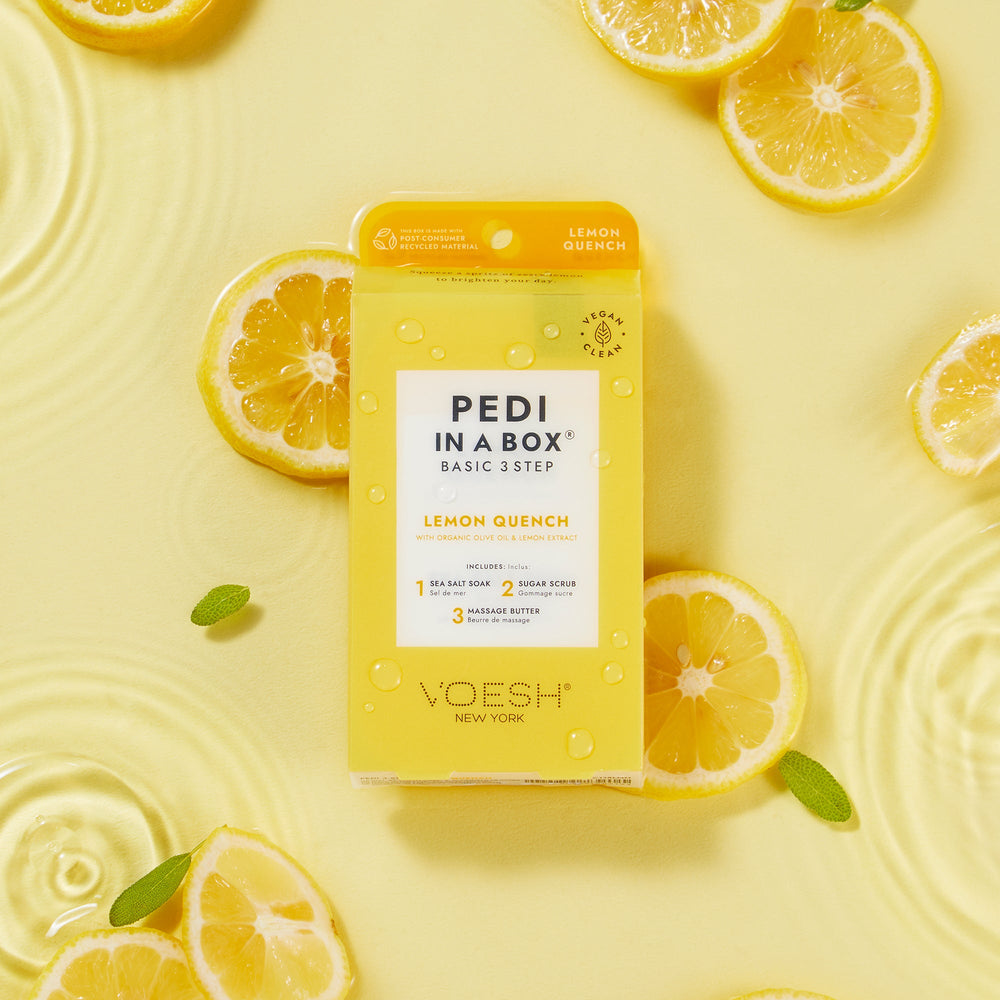 Pedi in a Box Basic 3 Step Lemon Quench
