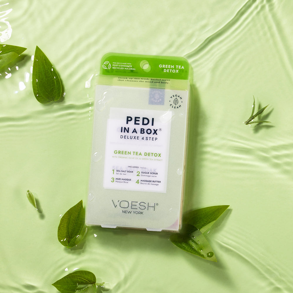 Pedi in a Box Deluxe 4 Step Green Tea Detox
