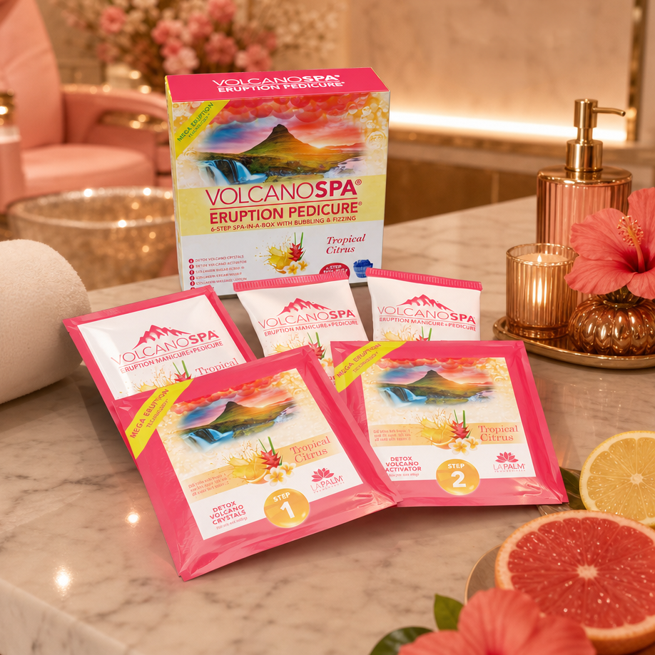 Detox Volcano Spa 5-in-1 Spa Box - Tropical Citrus