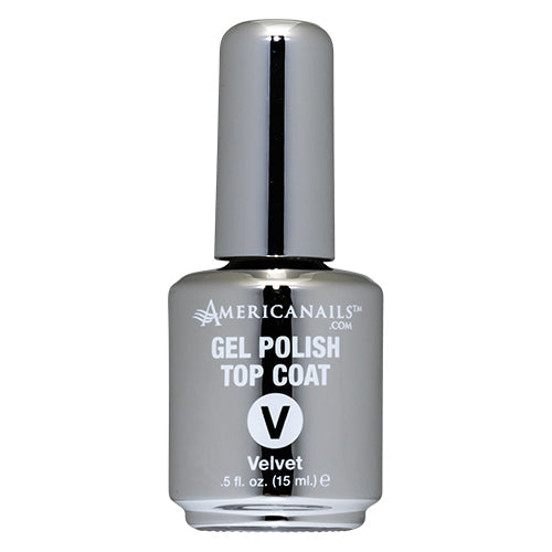 No-Cleanse Gel Polish Top Coat | Velvet Finish .5oz