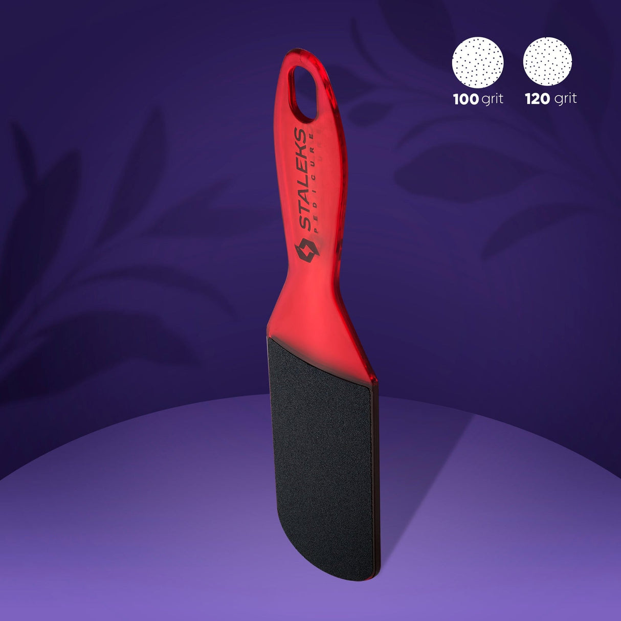 Double-sided plastic foot file, 80/120 grit EXPERT 10 TYPE 2