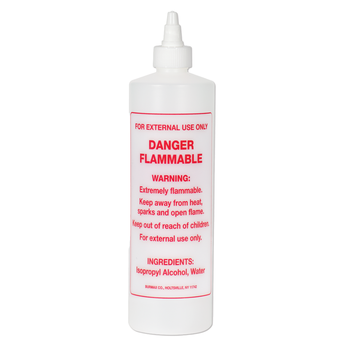 Empty Alcohol 70% Bottle Imprinted - 16oz