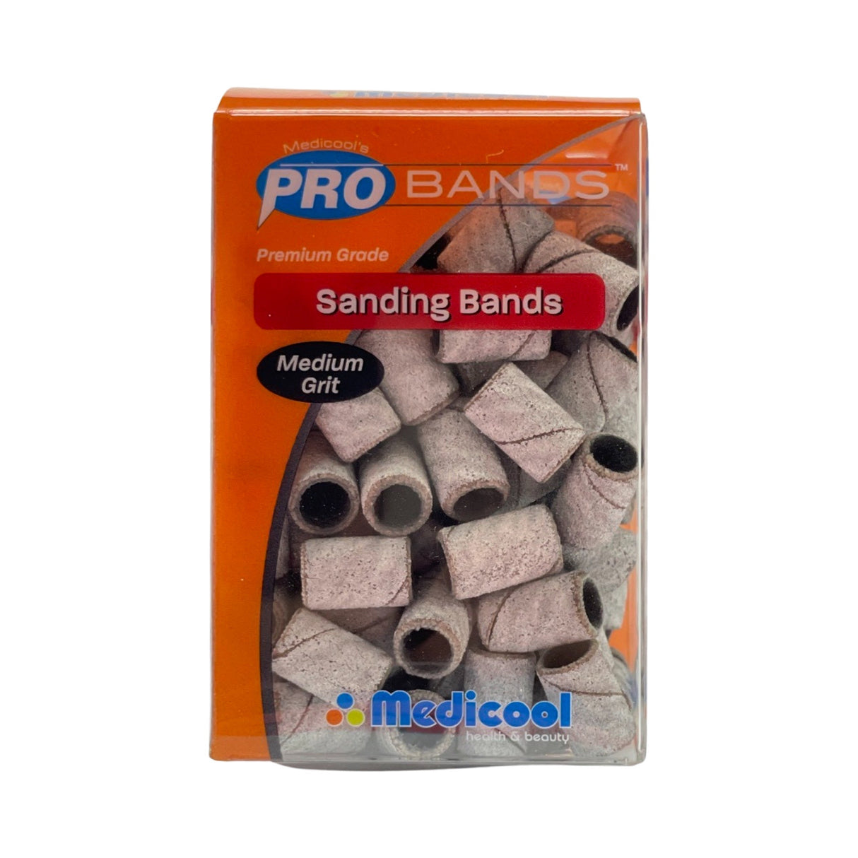 (*) 180 MEDIUM Grit WHITE Sanding Bands (100/box)