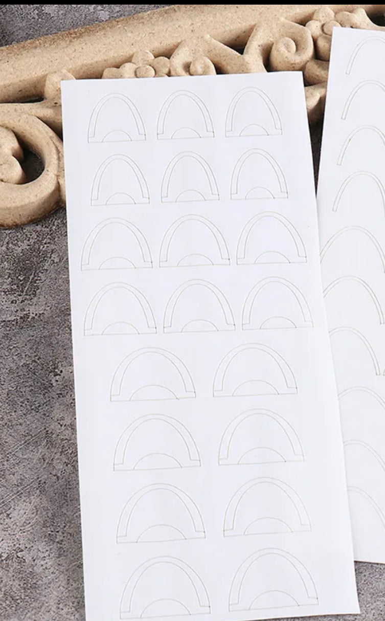 Airbrush Stencil - Sticker