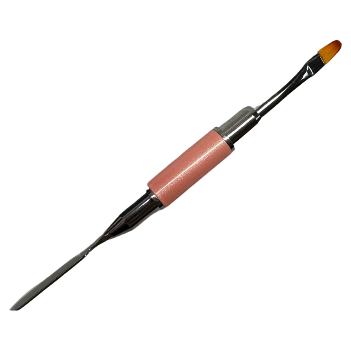Double Head Gel - Polygel Brush + Spatula