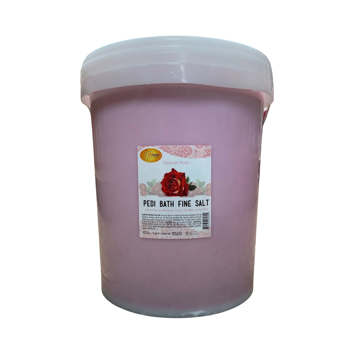 Sensual Rose Fine Salt - 5 Gal Pail