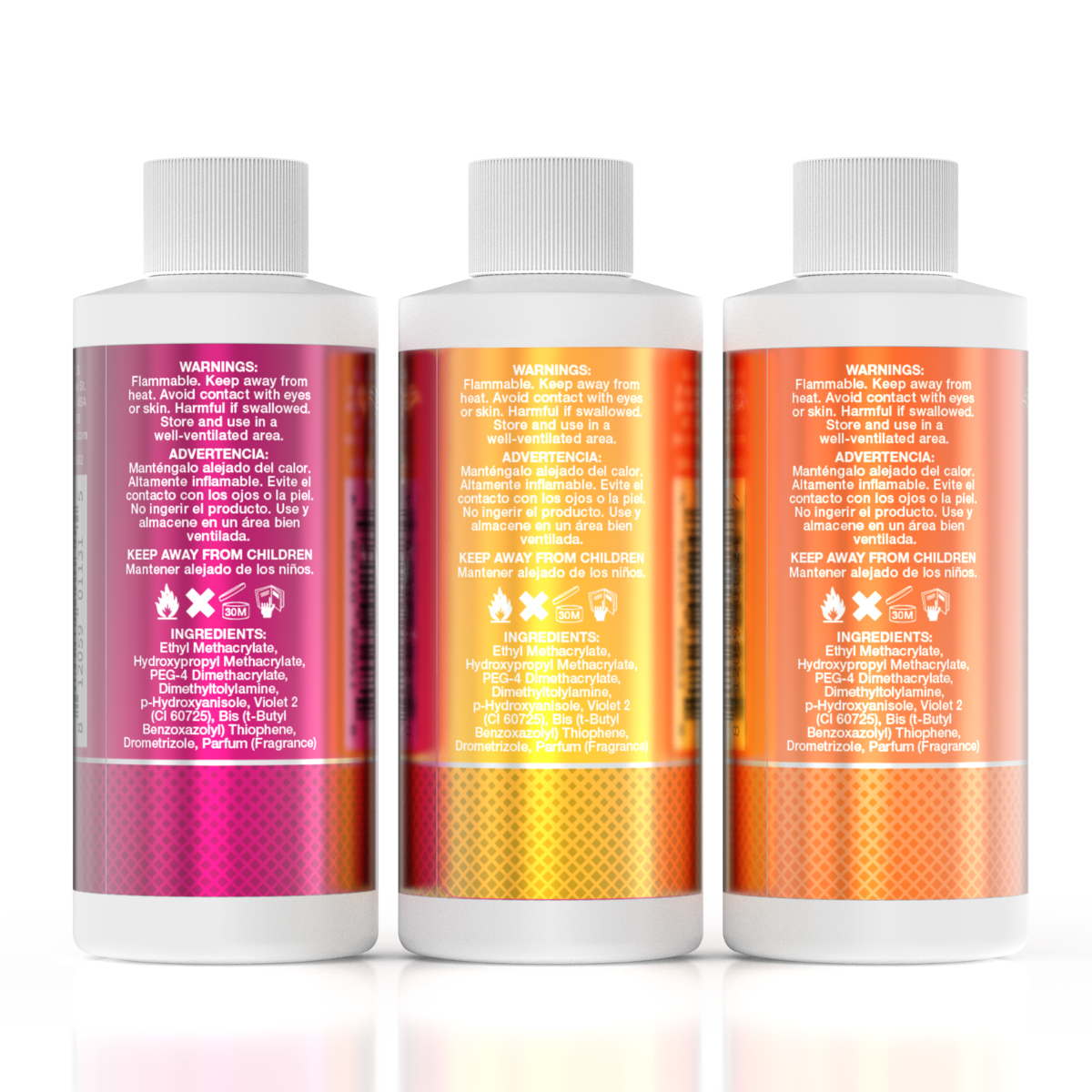 *Scented Liquid Monomer 2oz Trio - MMA Free