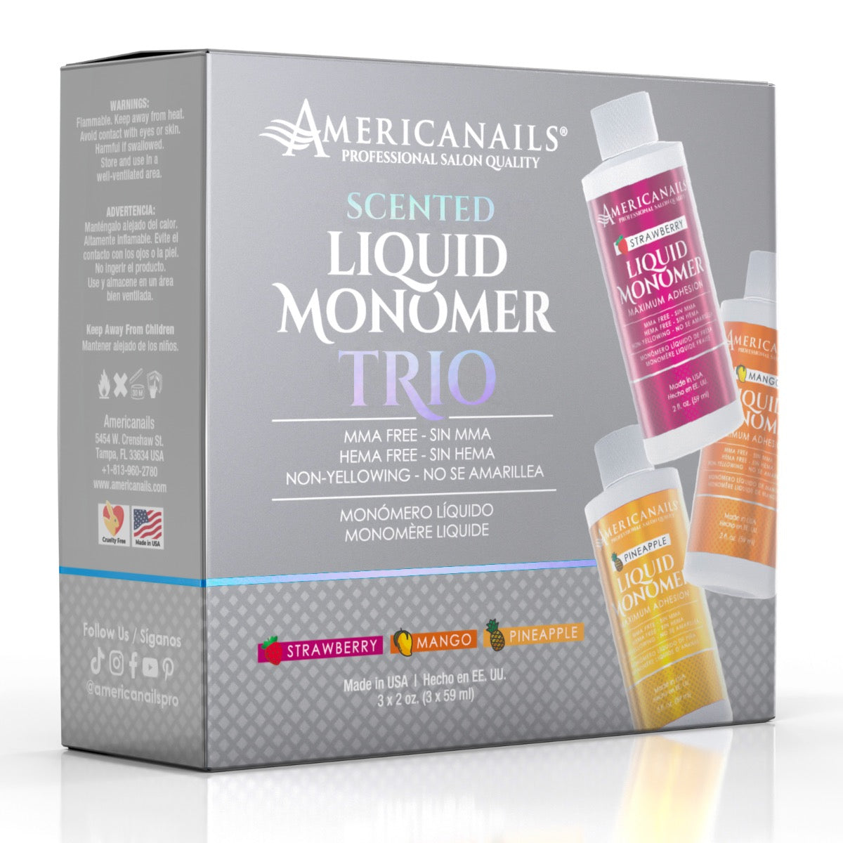 *Scented Liquid Monomer 2oz Trio - MMA Free