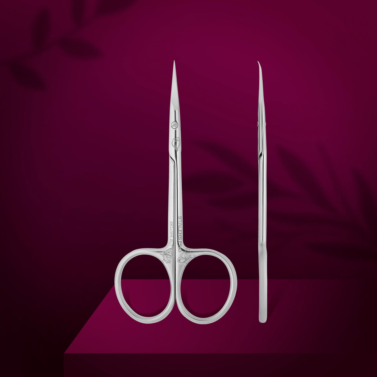 Professional cuticle scissors with hook EXCLUSIVE 23 TYPE 1
