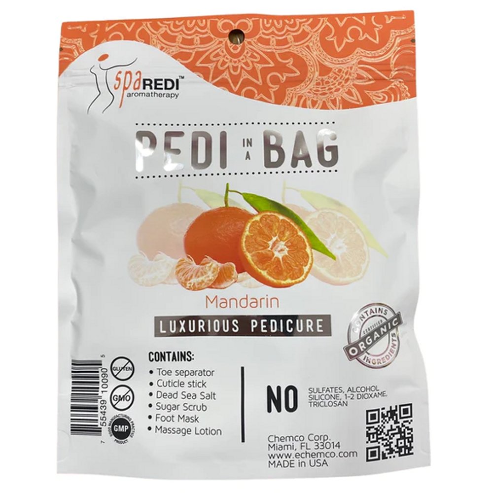 Luxury Detox Pedi In a Bag 4-Step System 0.7oz