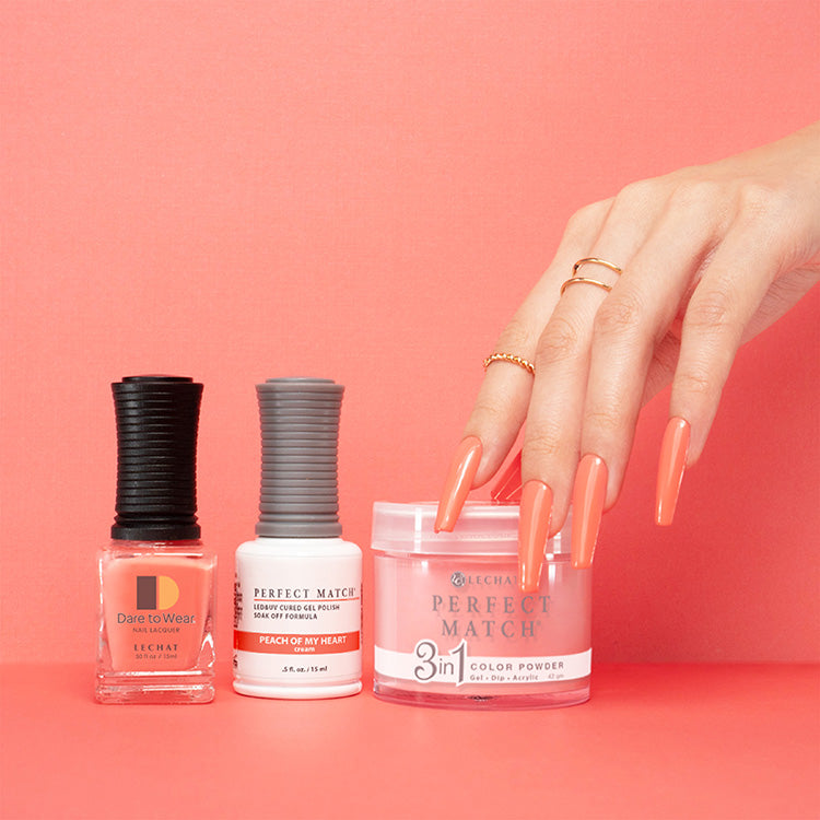 PMS272 Peach of my Heart - Gel Polish & Nail Lacquer 1/2oz.